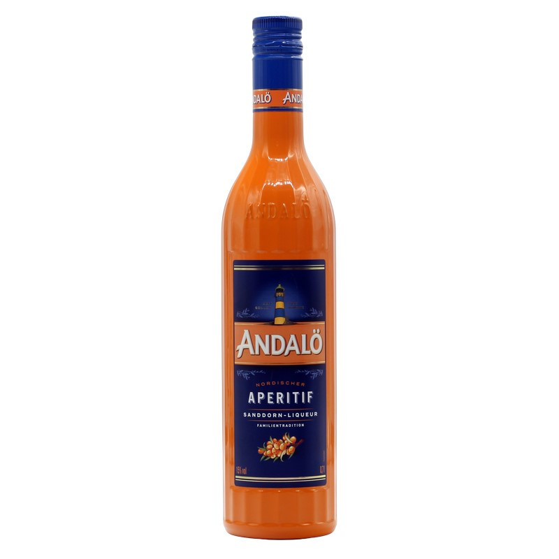 Andalö Likör mit Sanddorn 0,7 L 15%vol Andalö Likör mit Sanddorn 0,7 L 15%vol